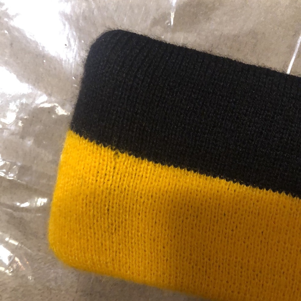 Womens Steelers Black & Yellow Headband - Picture 3 of 4